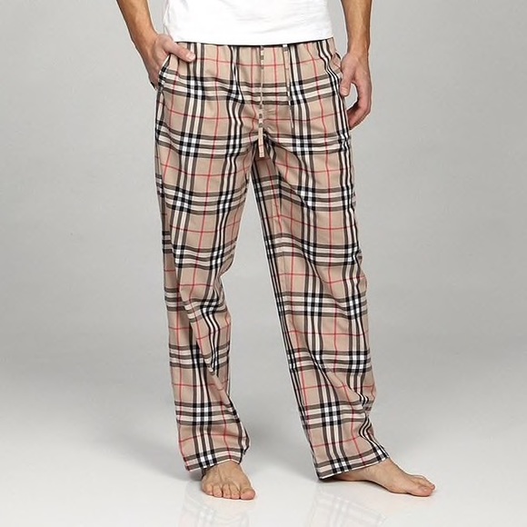 burberry pajama pants